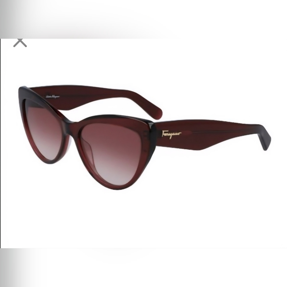Salvatore Ferragamo Women's Burgundy Sunglasses